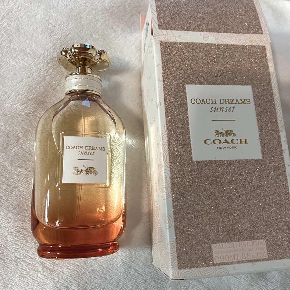 Coach sunset dreams way de parfum 3 oz almost new with box